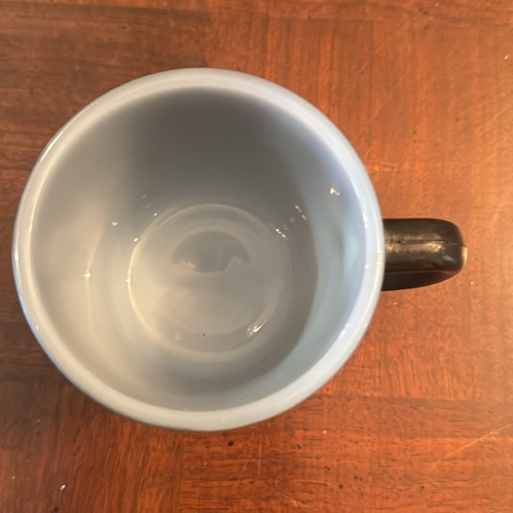 Capricorn Zodiac Horoscope Vintage Glasbake Glass Milk Glass Coffee Mug Black - Picture 2 of 5